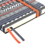 bespoke notebook examples contrast ribbon and elastic