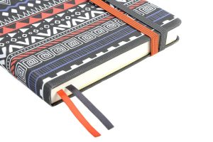 bespoke notebook examples contrast ribbon and elastic