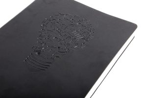 branded notebooks blind embossed image